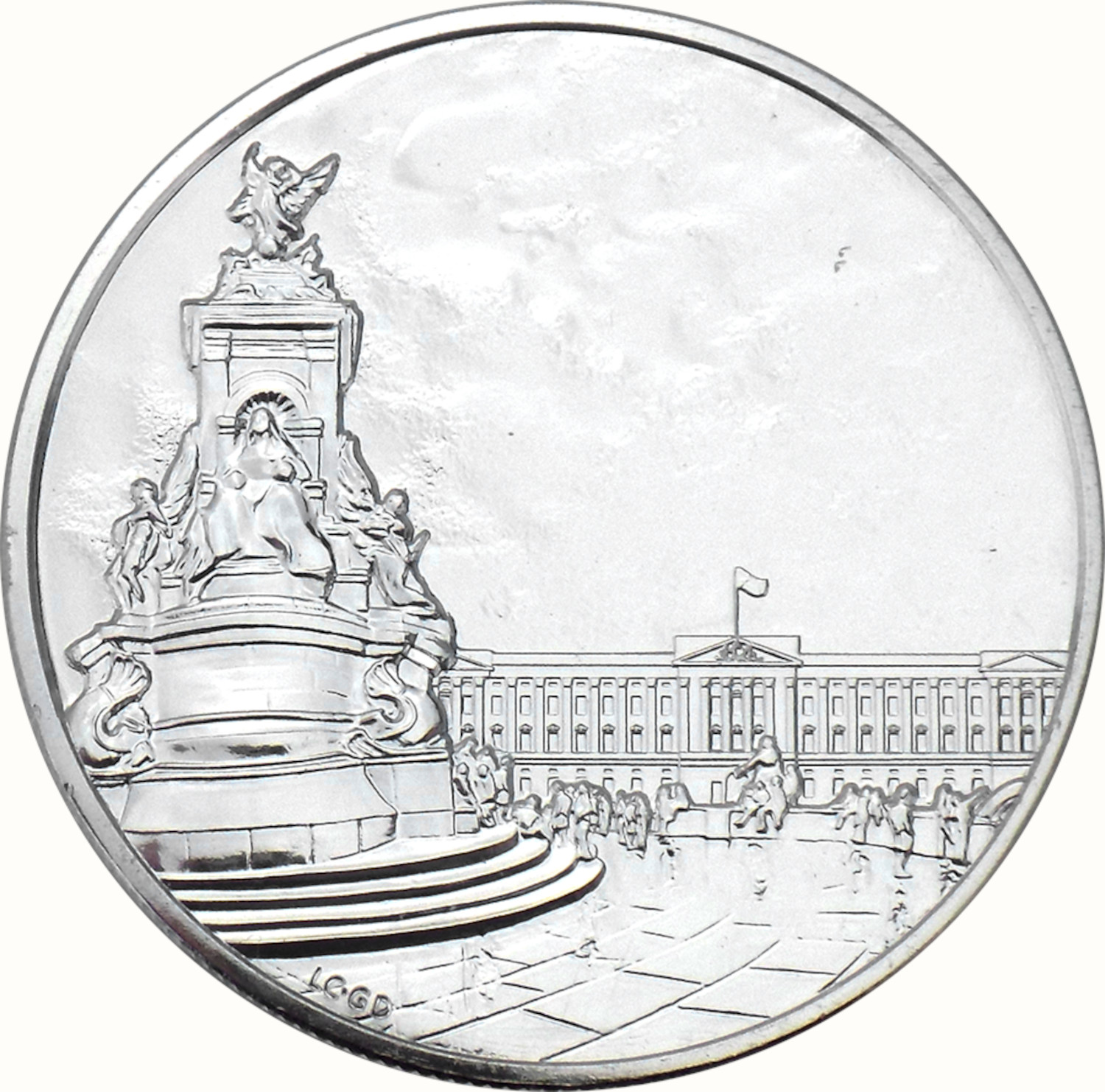 Elizabeth II Buckingham Palace; Fine Silver