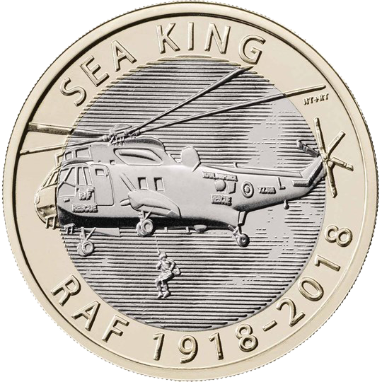 RAF Centenary Sea King