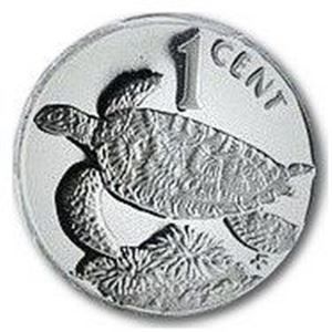 Elizabeth II Hawksbill Turtle; Silver Proof