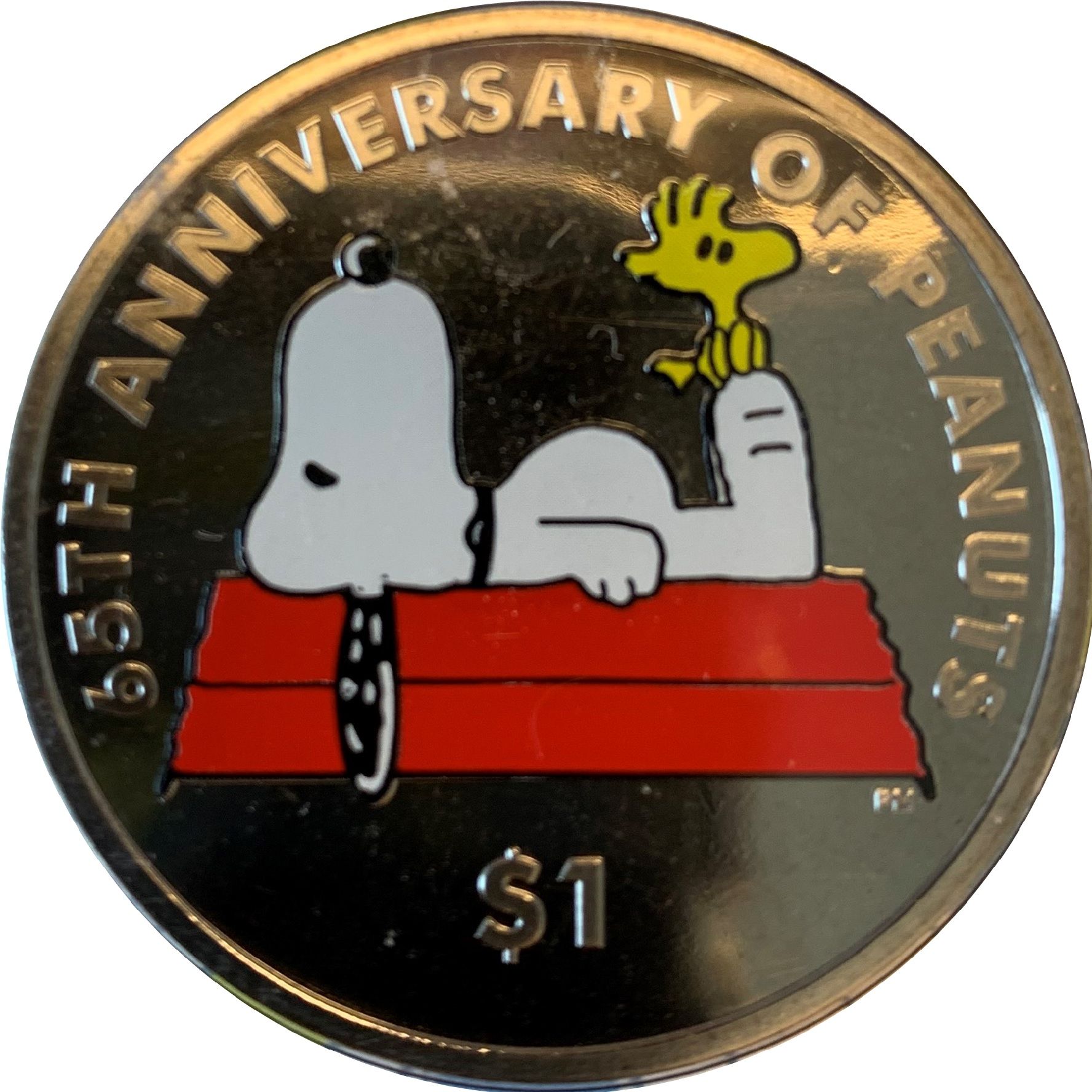 Elizabeth II Peanuts - Snoopy 65 years