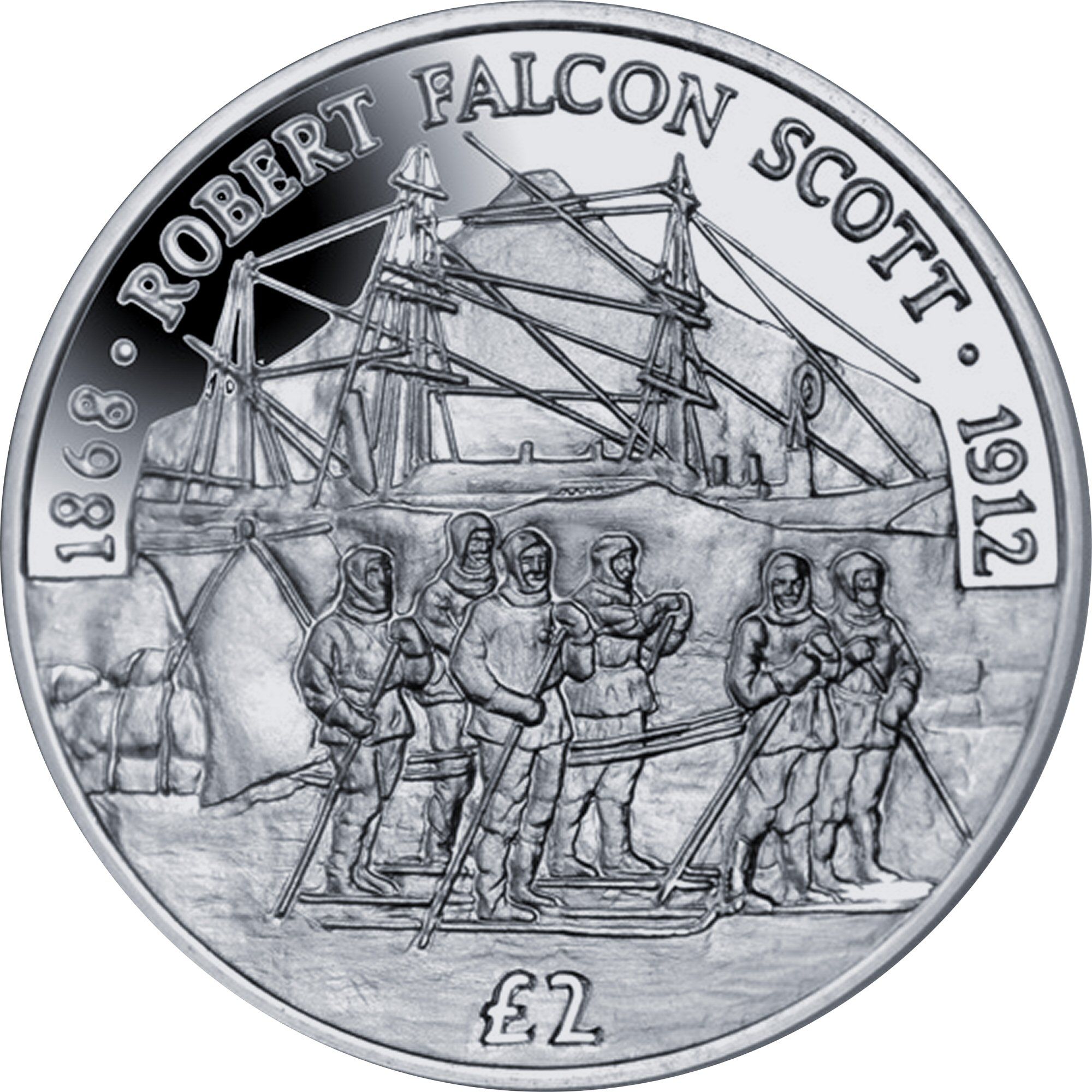 Elizabeth II Robert Falcon Scott; Silver