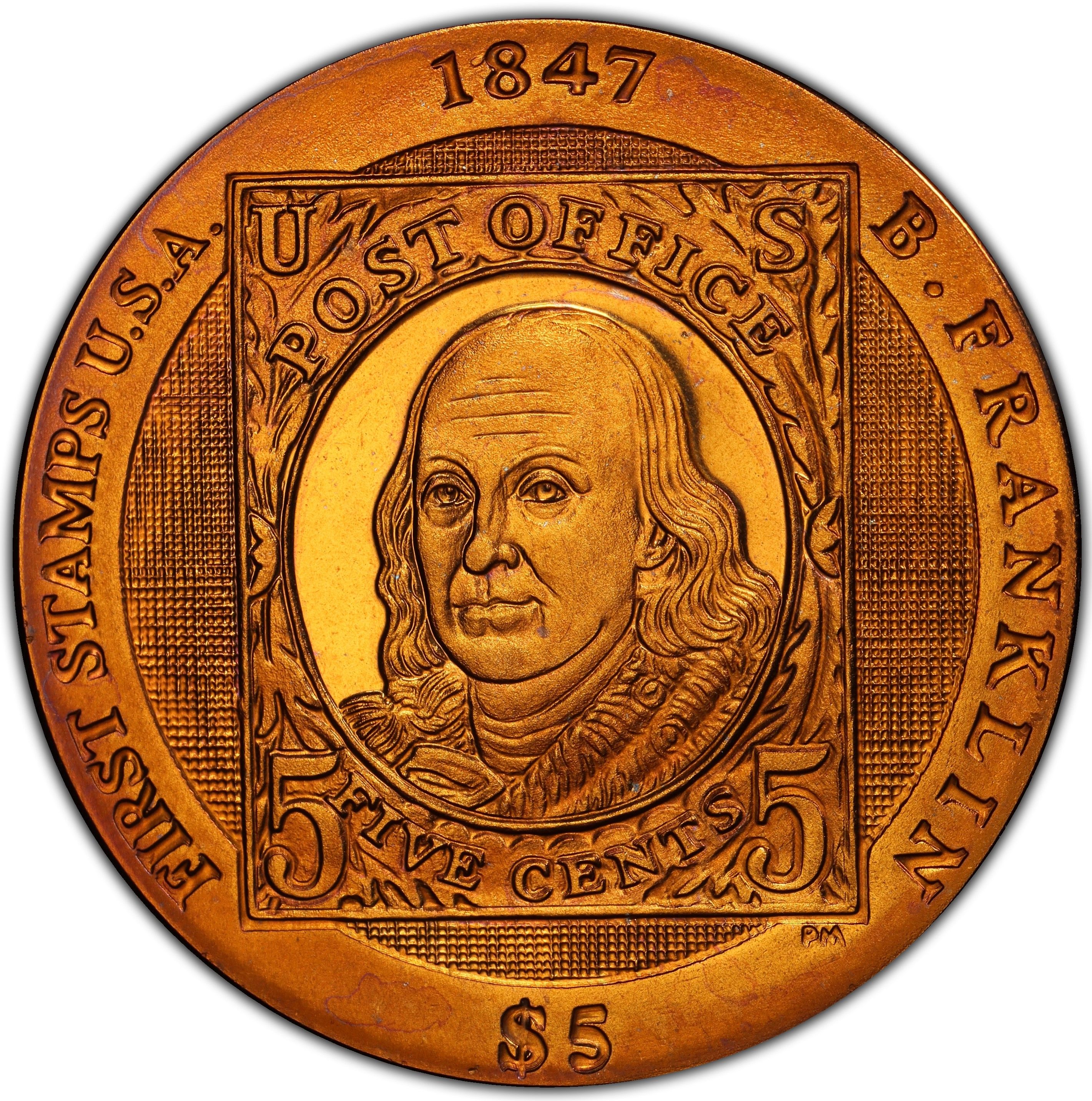 Elizabeth II Stamp - Franklin