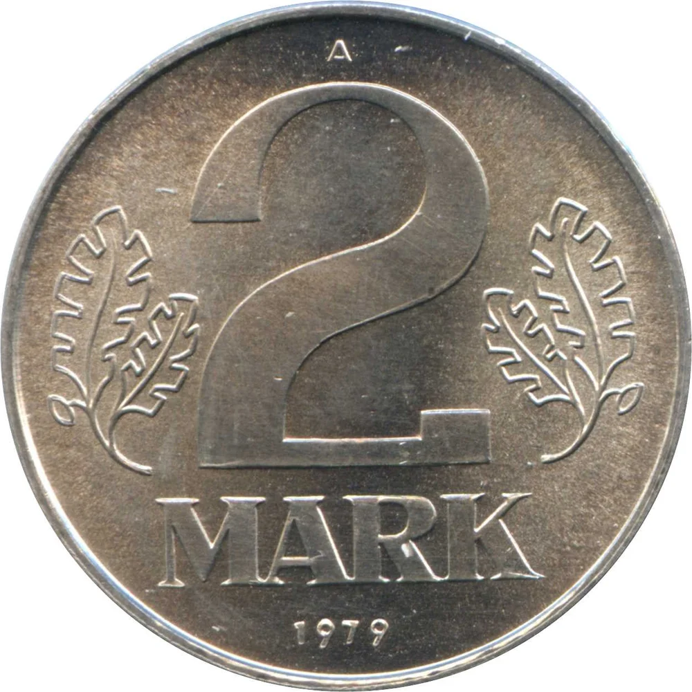 1984-A German Democratic Republic 2 Mark