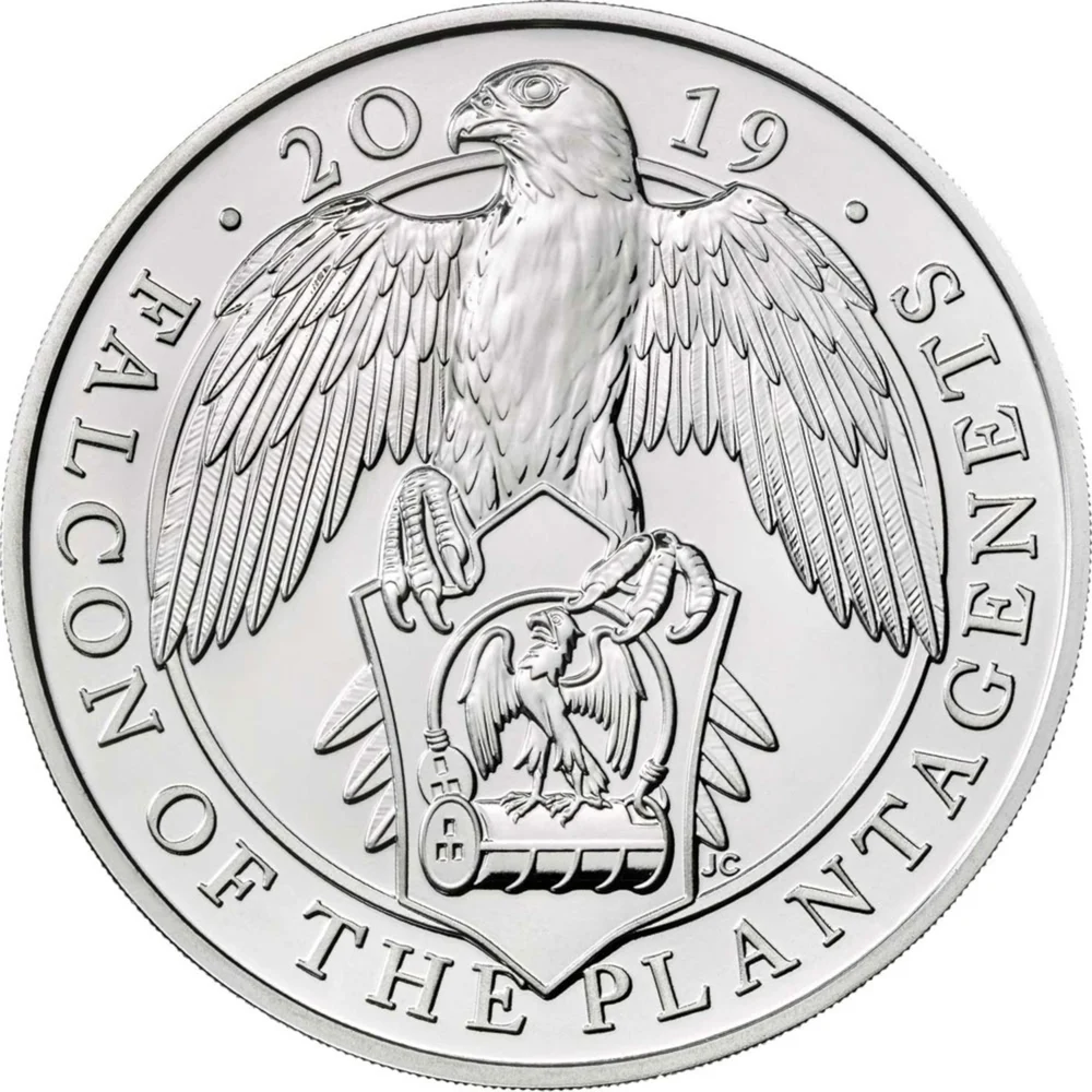 Falcon of the Plantagenets £5 2019 BU