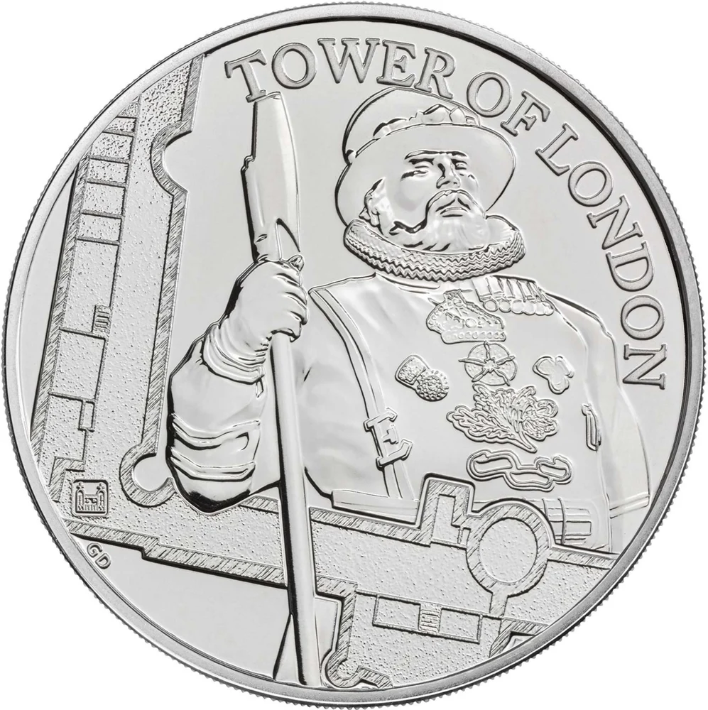 Yeoman Warders £5 2019 BU