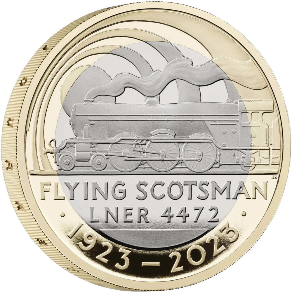 Flying Scotsman Centenary £2 2023 Proof
