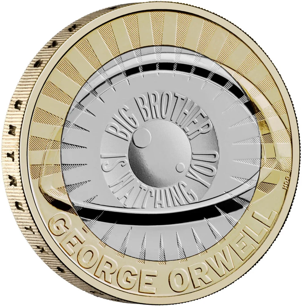 George Orwell £2 2025 BU