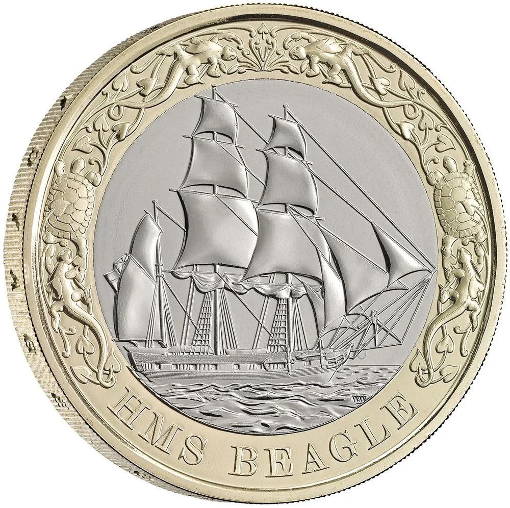 HMS Beagle £2 2026 BU